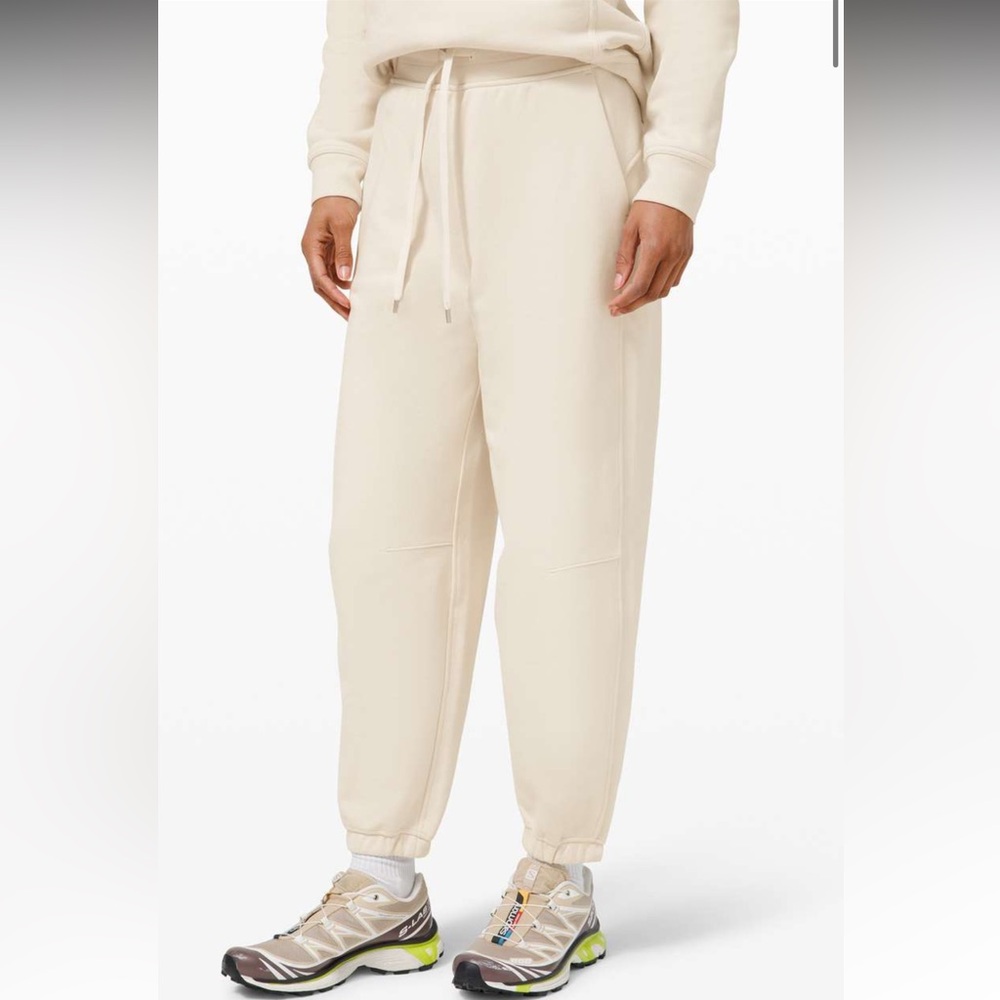 lululemon athletica Cream Joggers